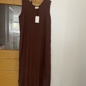 Fashion Brand Company Linen Shift Dress